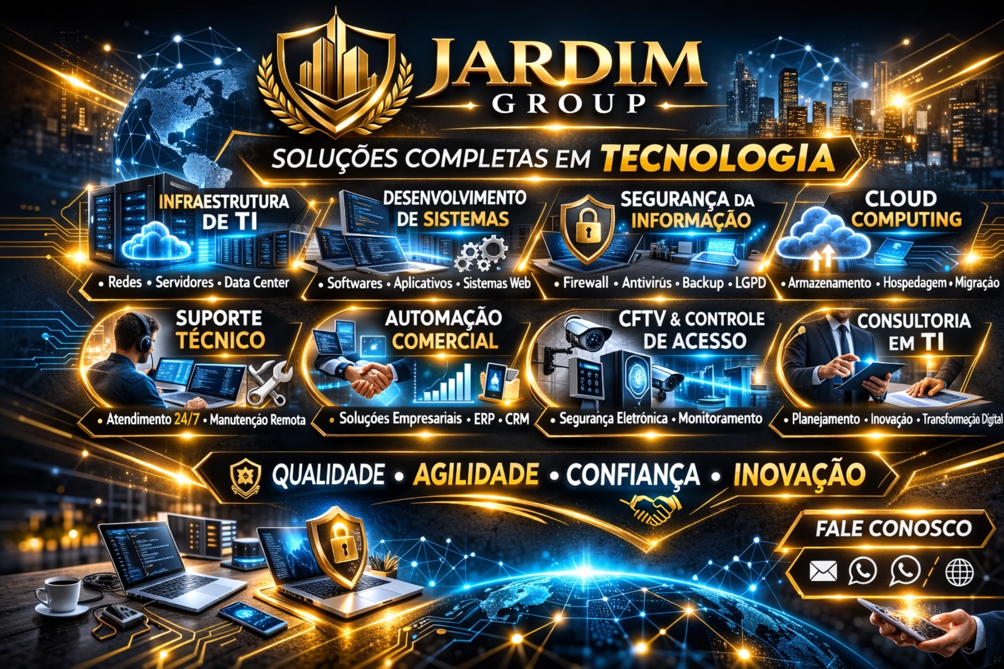 Banner institucional da Jardim Group LTDA